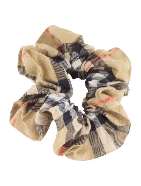 burberry london printed hair scrunchie|Girls’ Designer Hair Accessories .